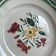 Lot de 6 assiettes sarreguemines et digoin collection esper