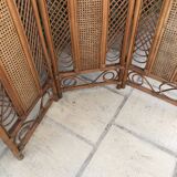 Rattan screen, bamboo and canning