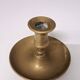 Antique hand candlestick in solid brass - 19th-century Martinet - Country decor C