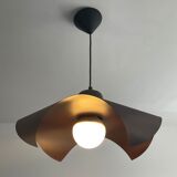Folded metal design pendant lamp