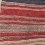 Old Turkish narrow Kilim Runner 140x41 cm shabby chic, vintage kelim