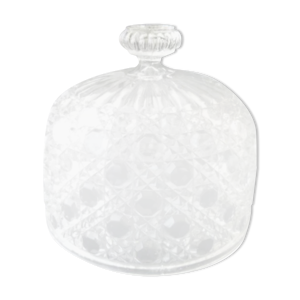 Cloche à fromage ancienne signée
