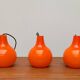 Mid-Century German Glass Pendant Lamp AH by Peill & Putzler, Set of 3