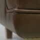 Vintage armchair Søren Nissen and Ebbe Gehl in brown leather