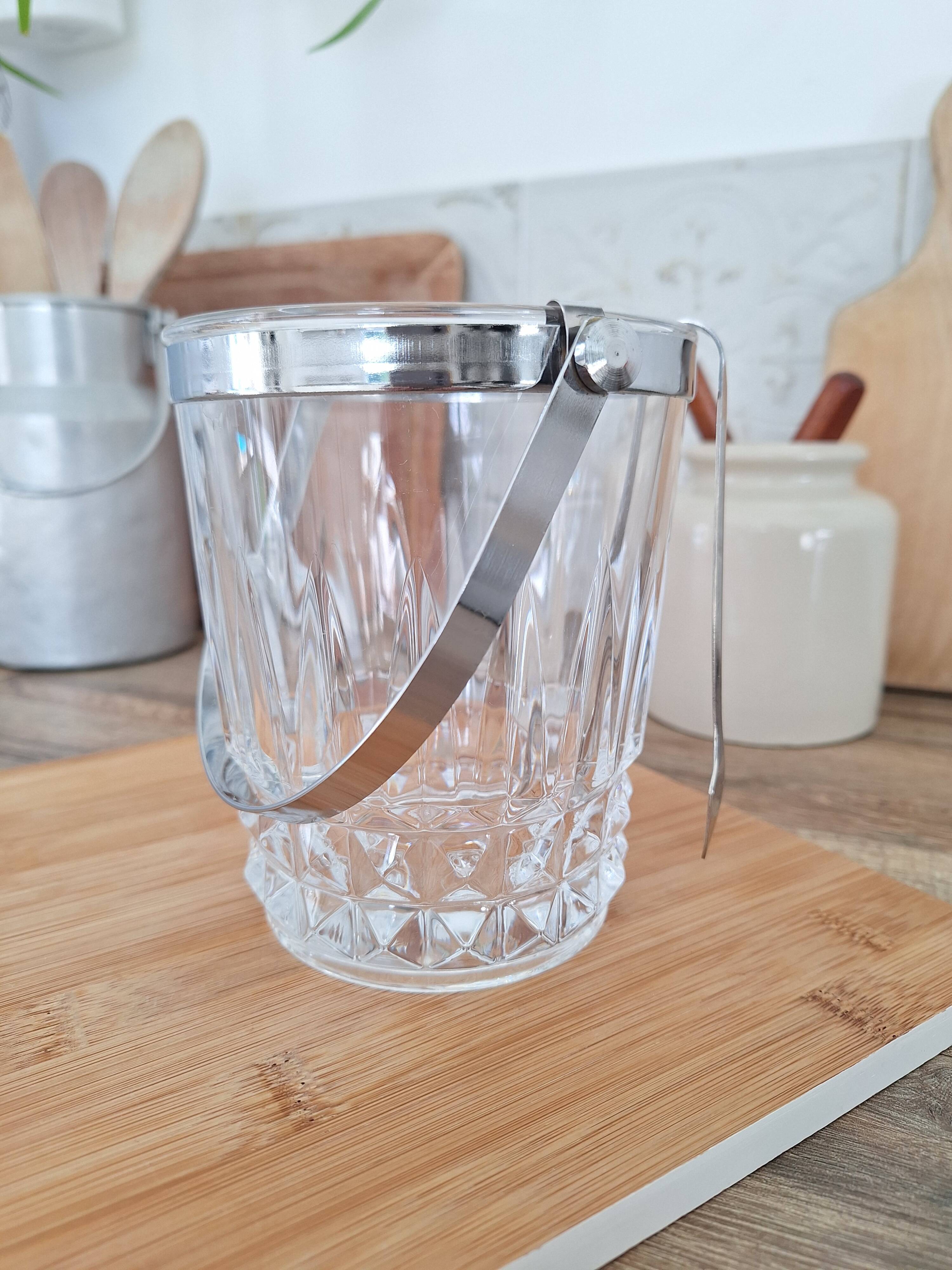 Crystal ice bucket from Arques