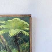 Oil painting "jungle" forest landscape