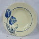 Ensemble de 6 assiettes creuses Digoin Sarreguemines à décor de tulipe