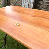 Table bistro merisier