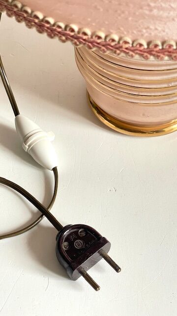 Clichy Glass Art Deco Lamp