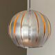 Suspension Henri Mathieu in curved aluminium