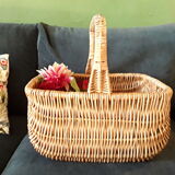 Old wicker basket
