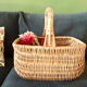 Old wicker basket