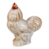 Vintage glazed ceramic rooster