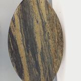 Vintage 70s Oval Marble Coffee Table