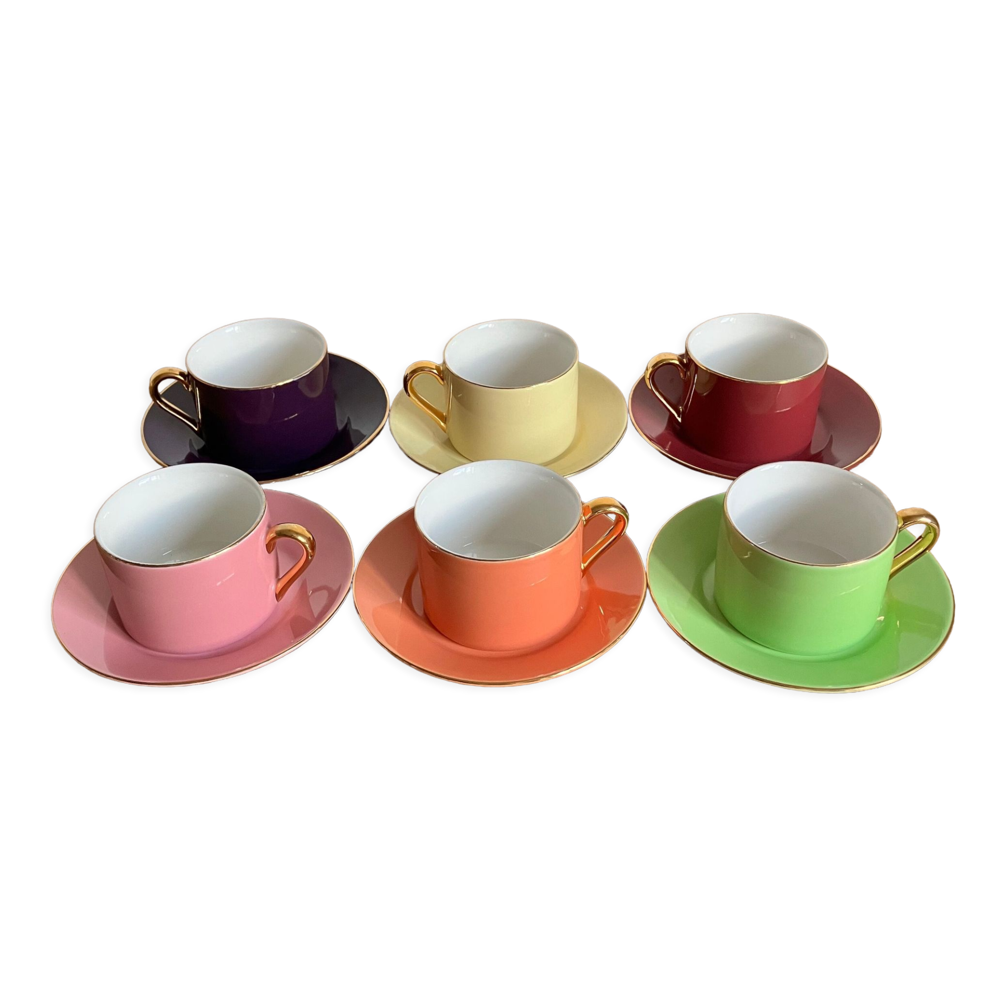 Porcelain coffee set