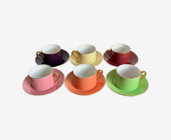 Service à café en porcelaine
