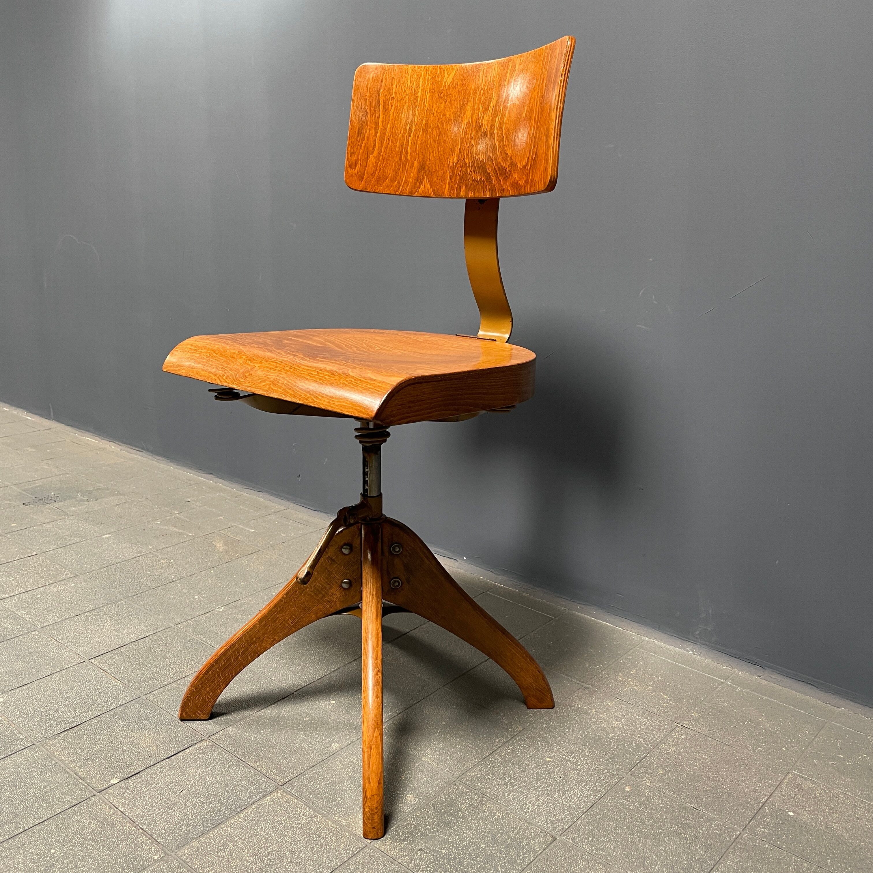 Desk chair by Polstergleich from the 1940s