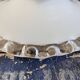 Vintage wall lamp in white opaline electrified to nine