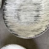 Ensemble assiettes et plats Bazas de Salins 1960