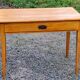 Writing table oak desk feet bobbins from the 50s