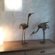 Brass heron