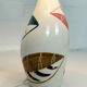 Hand painted ceramic table lamp, Mid-Century, Italy 1950s