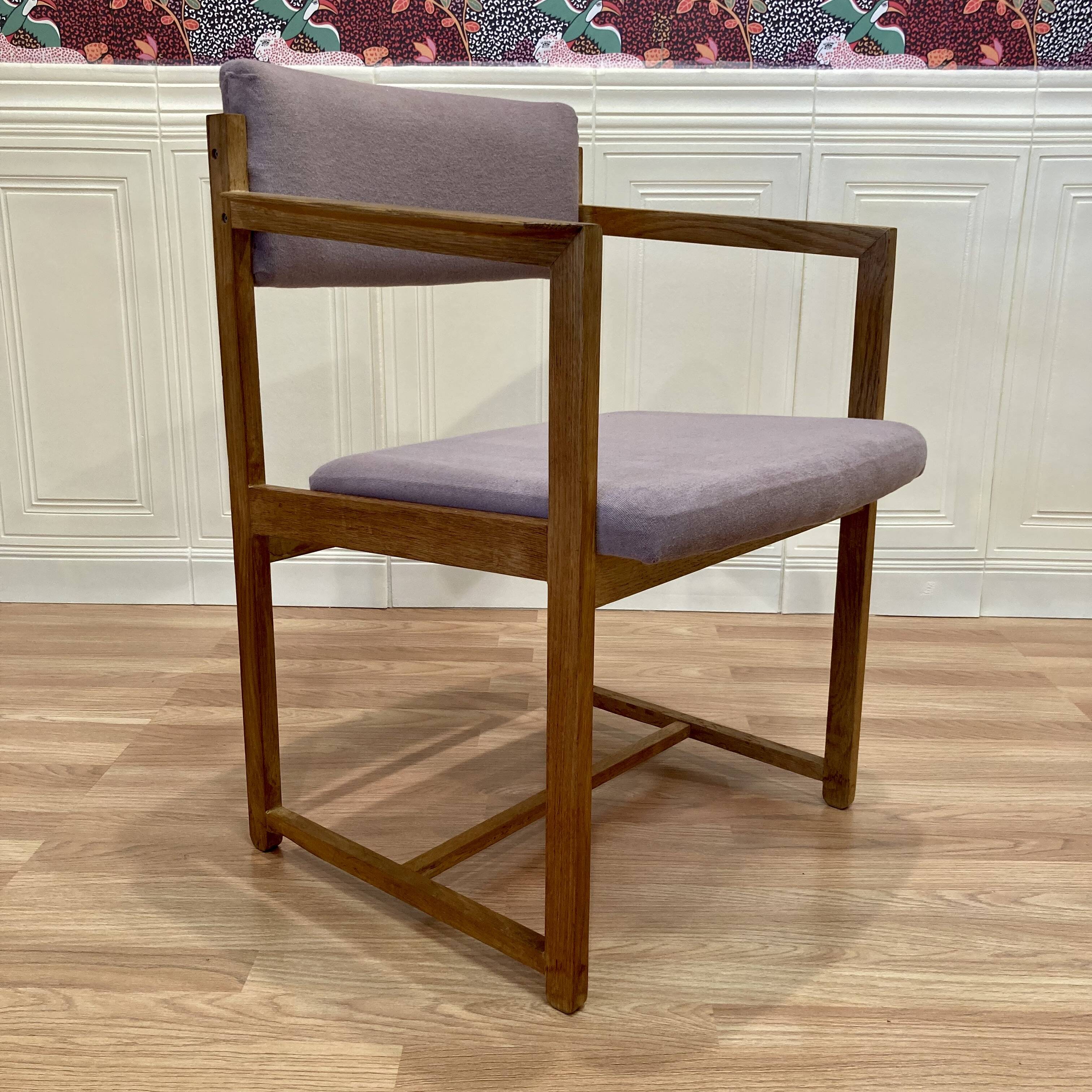 Fauteuil estampille "Design Scandinave" 1960.