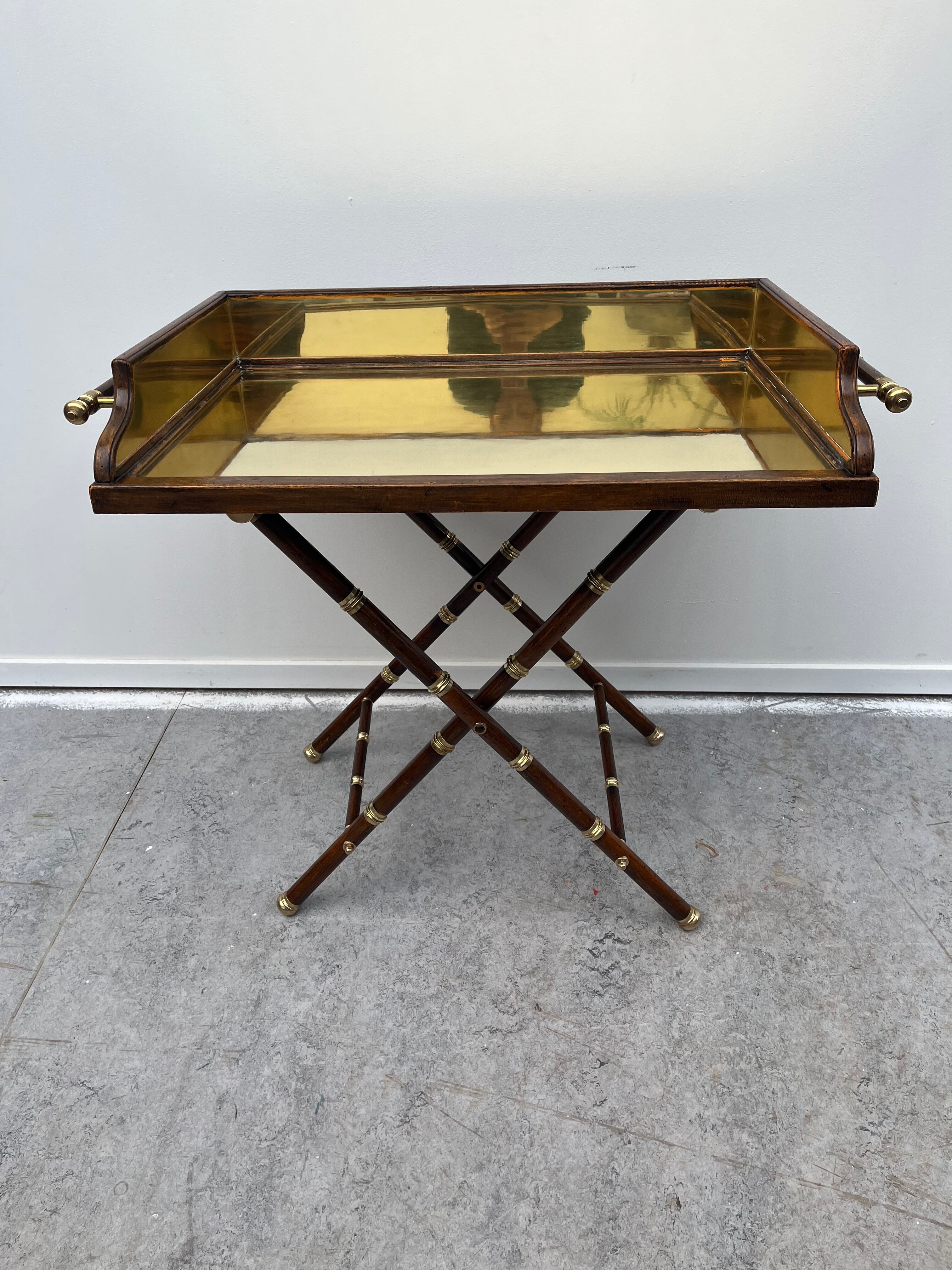 XIXth century butler tray