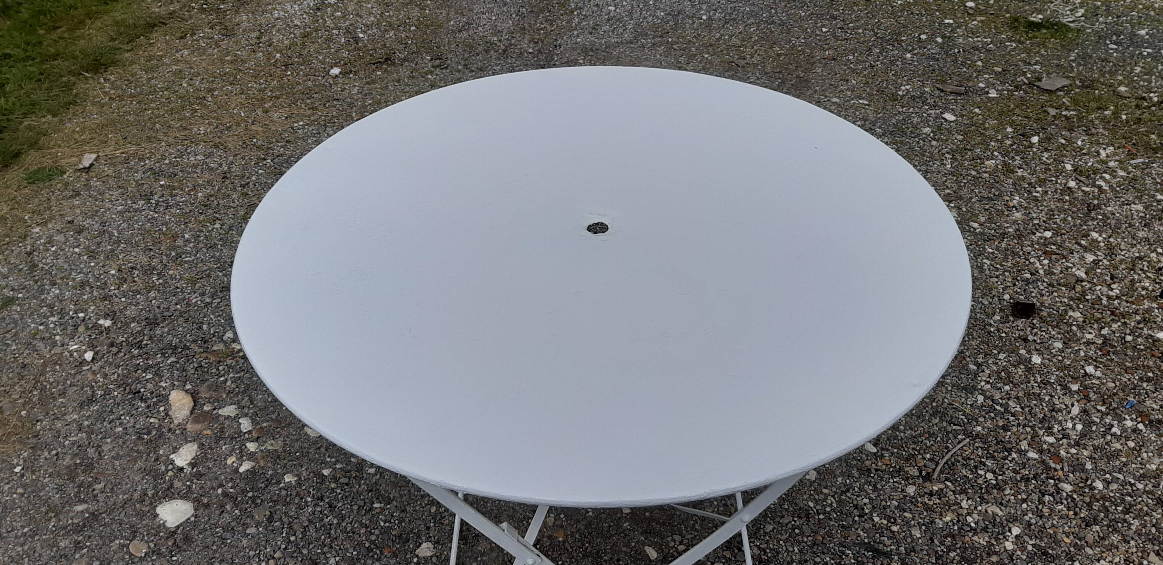 Garden table wrought iron 1930