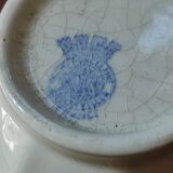 Vintage French milk jug, Badonviller porcelaine
