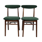 Chaises à manger vertes vintage de Rajmund Halas, années 1970, Ensemble de 2