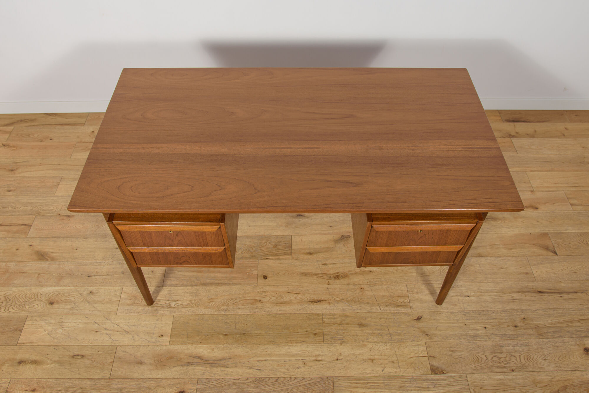 Mid-Century Teak Desk by Gunnar Nielsen Tibergaard, Denmark, 1960s