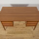 Mid-Century Teak Desk by Gunnar Nielsen Tibergaard, Denmark, 1960s