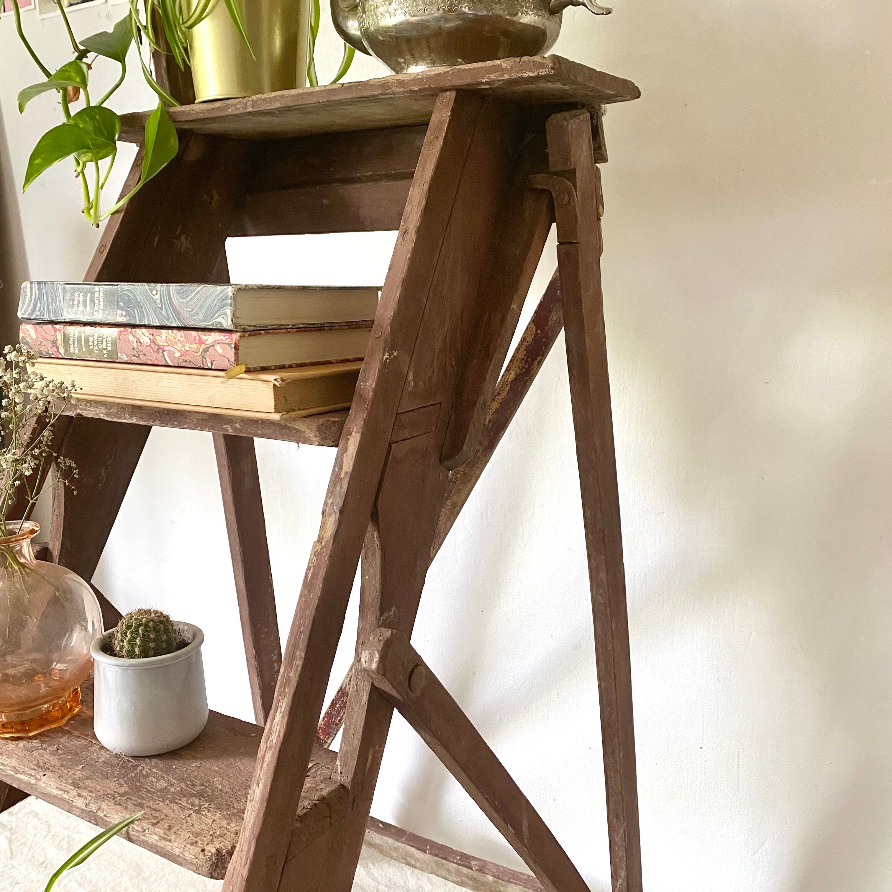 Ancient painter's stepladder