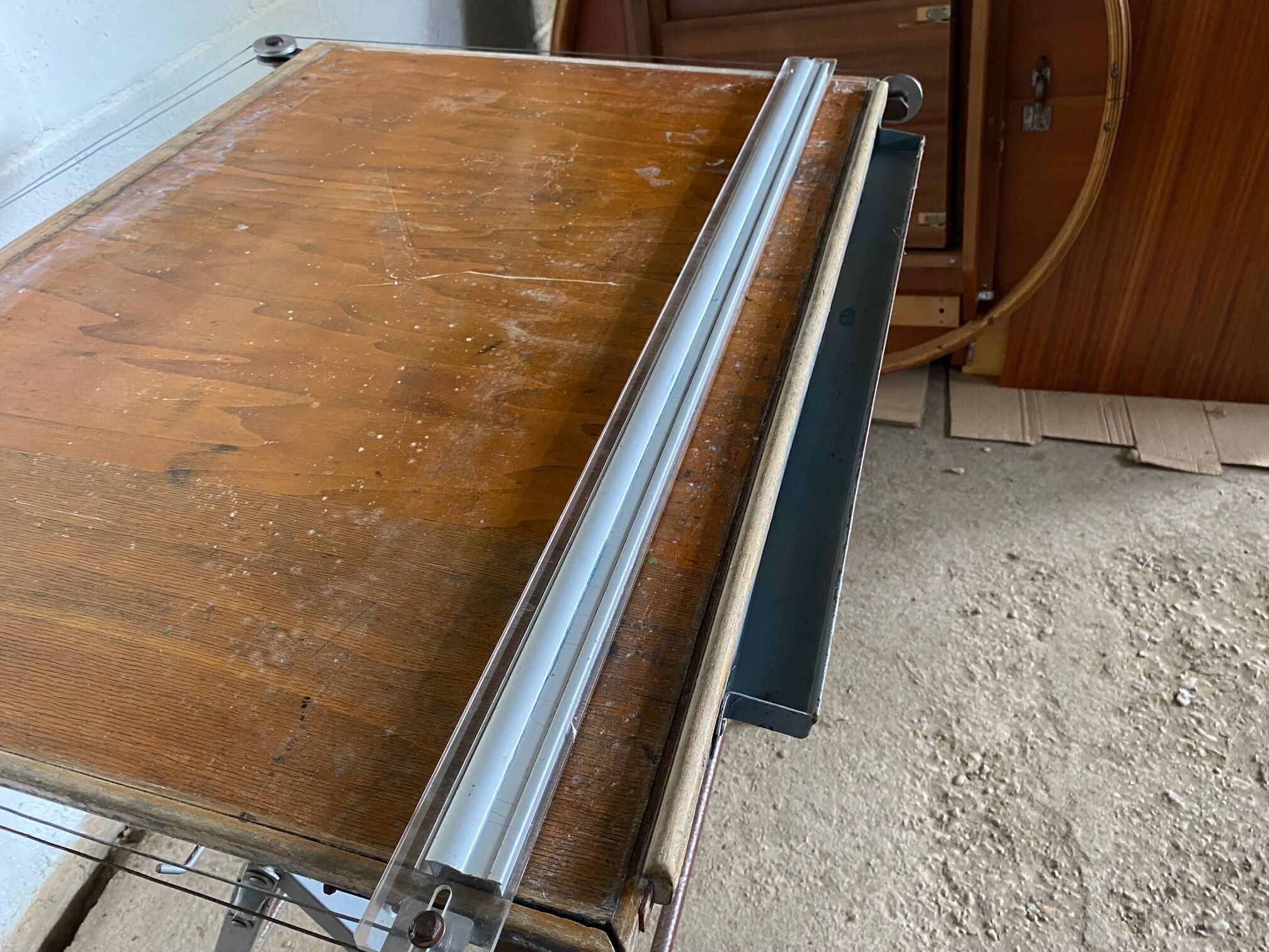 Architect drawing table 50s