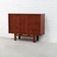 Brutalist Bar Cabinet in Oak, Belgium, 1970s
