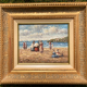 Tableau - Scène de plage XIXe