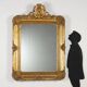 Antique mirror in carved fir, France, mid-19th century.