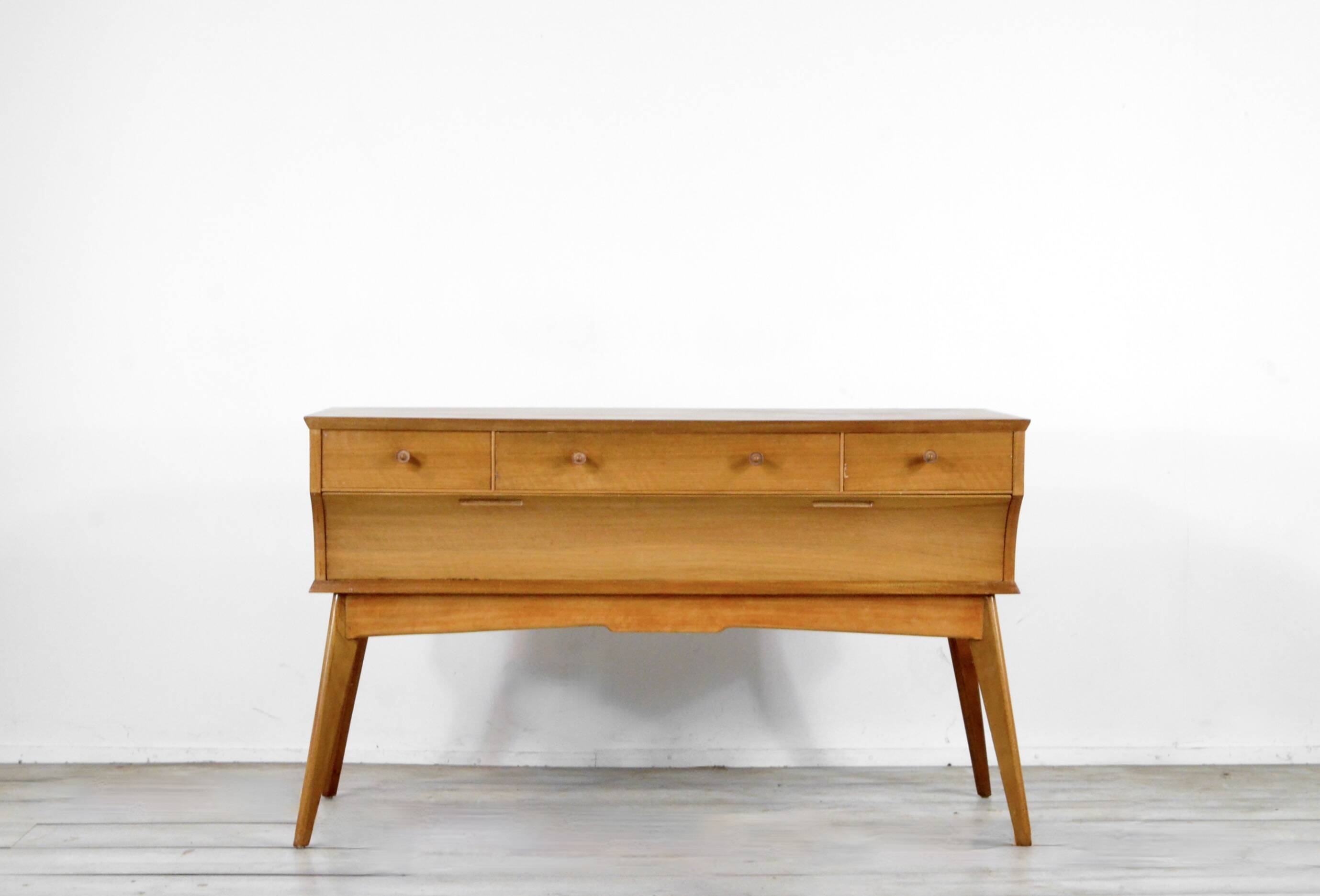 Midcentury Alfred Cox. Sideboard / Dresser In Walnut. Modern / Danish Style