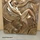 Large Art Deco bas-relief dancer "Folies bergère" after Maurice Picaud
