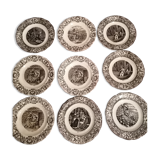 9 gien plates