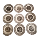 9 gien plates
