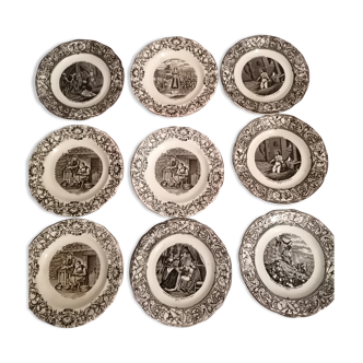 9 gien plates