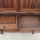 Aranjou sideboard in solid elm in the style of Olavi Hänninen 1960s