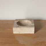 Travertine ashtray