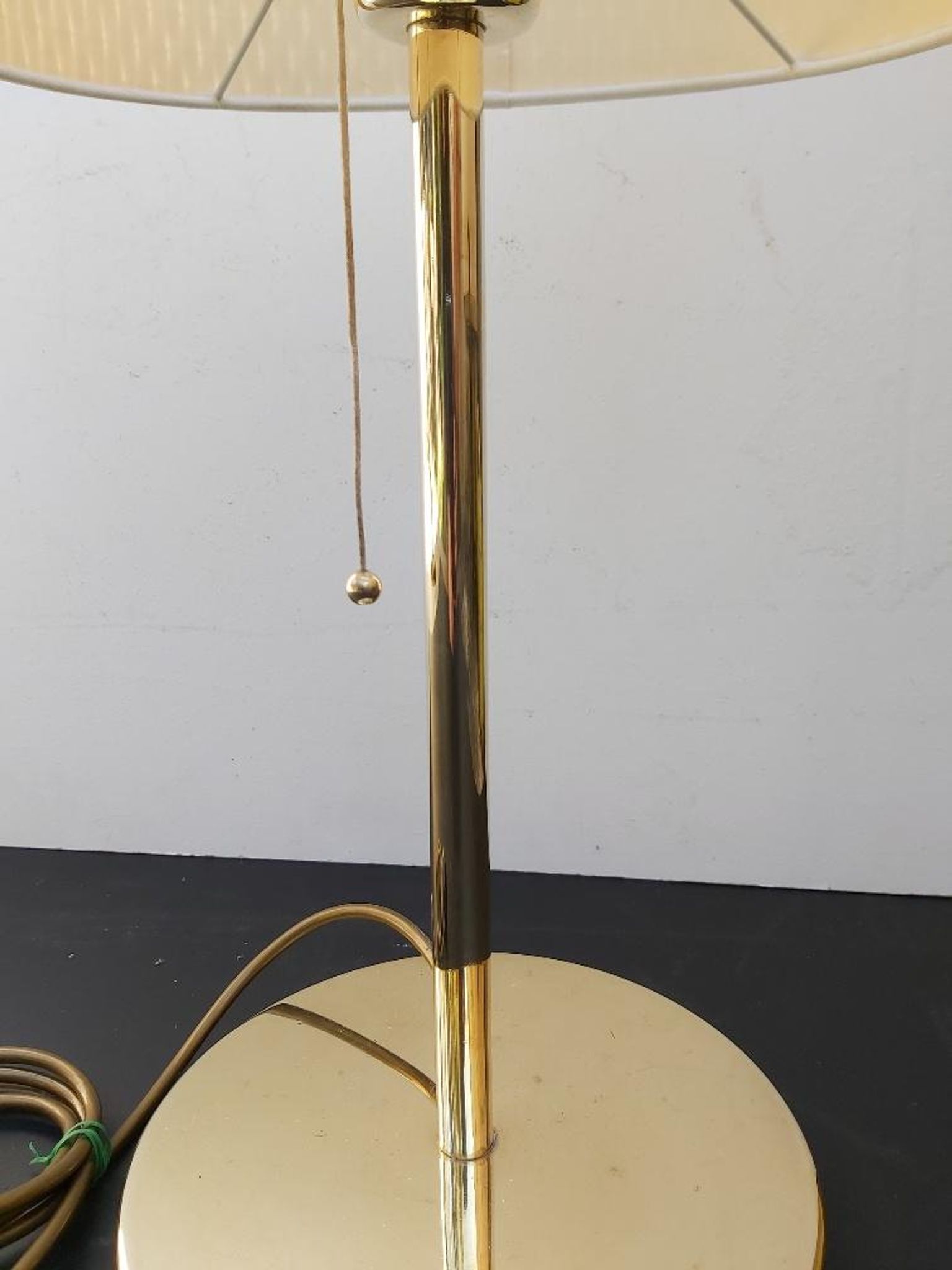 Lampe design laiton Sergio Bernardi Milano