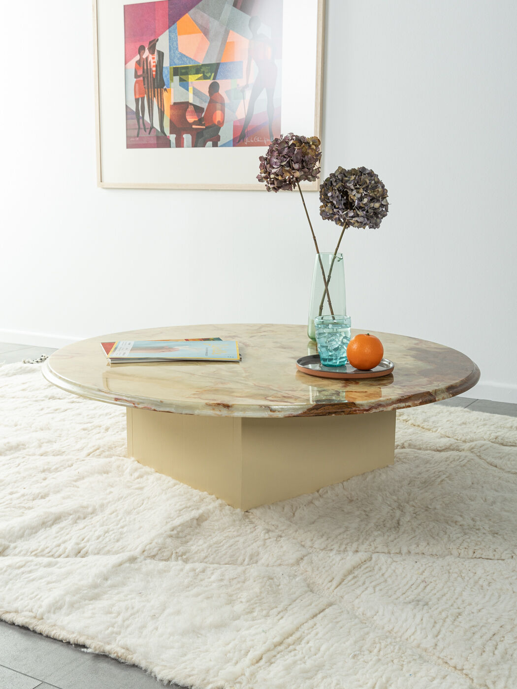 Onyx coffee table