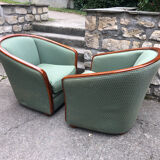 Pair of vintage armchairs