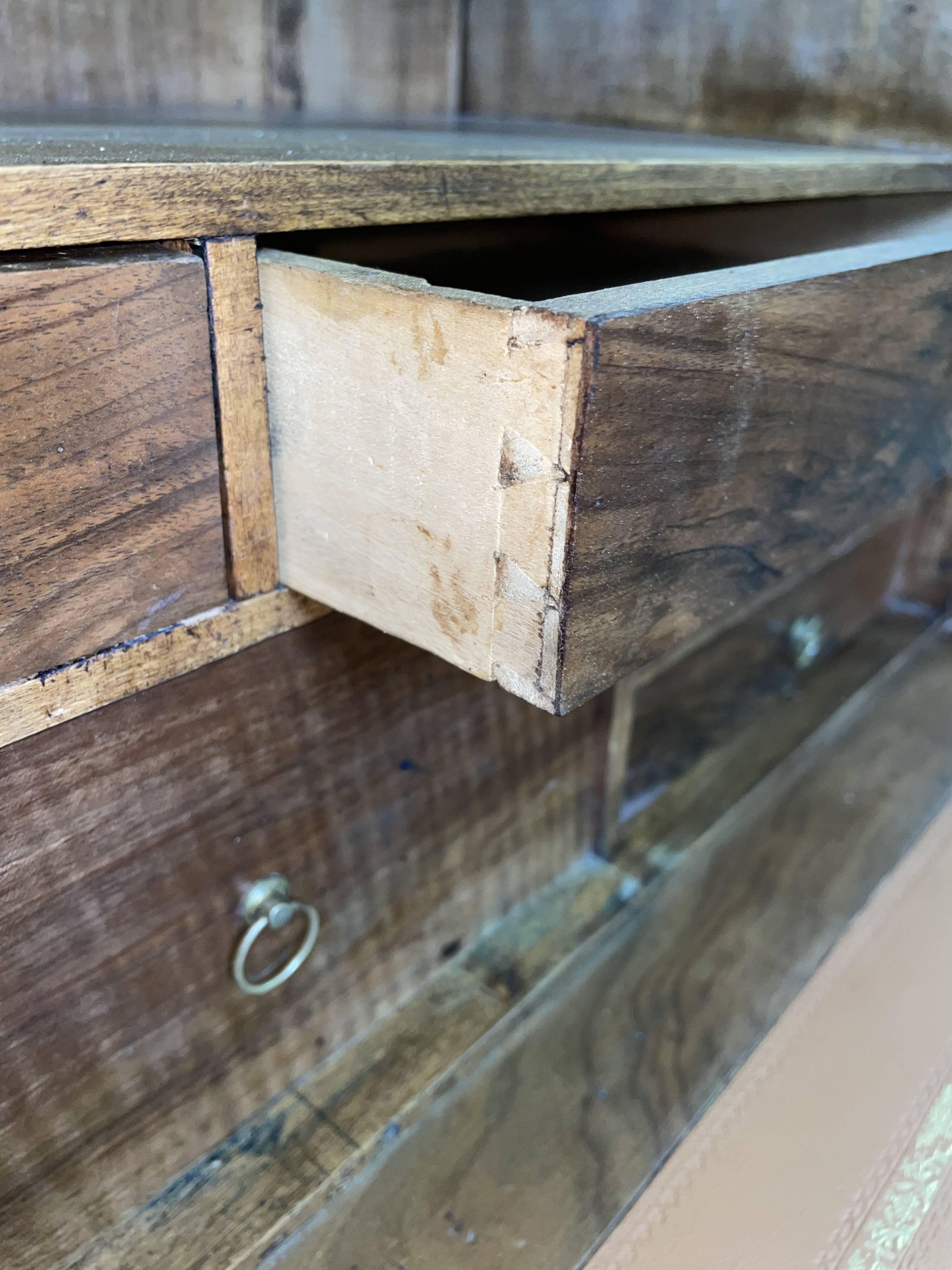 Louis XVI period walnut secretary