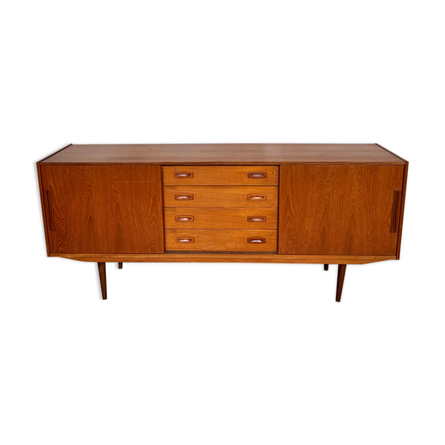 Scandinavian sideboard in vintage teak design 1960